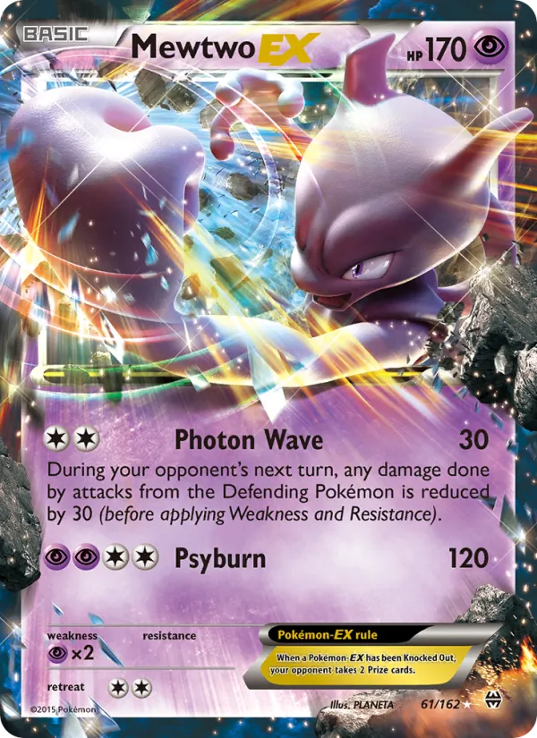 Mewtwo EX 61/162 BREAKthrough