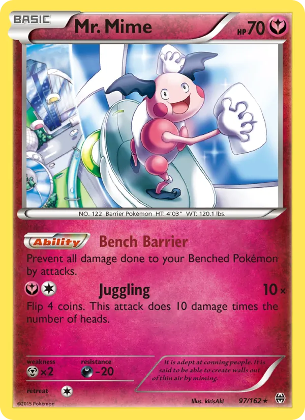Mr. Mime 97/162 BREAKthrough