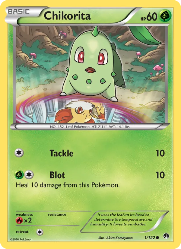Chikorita 1/122 BREAKpoint