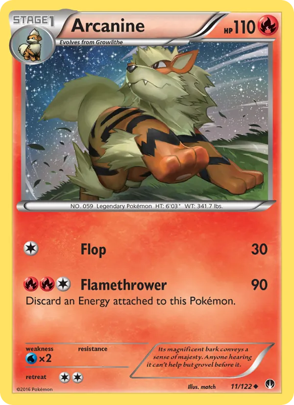 Arcanine 11/122 BREAKpoint