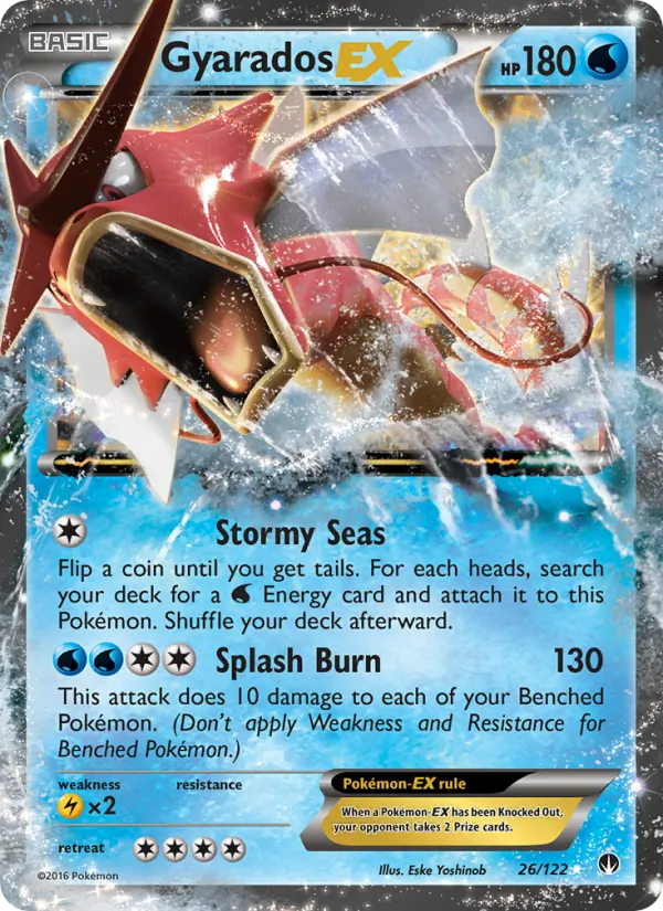 Gyarados EX 26/122 BREAKpoint