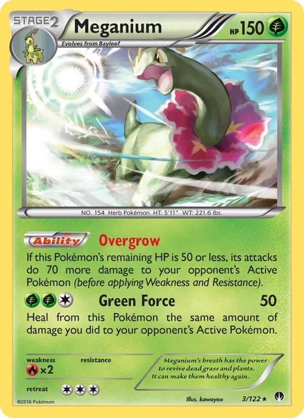 Meganium 3/122 BREAKpoint