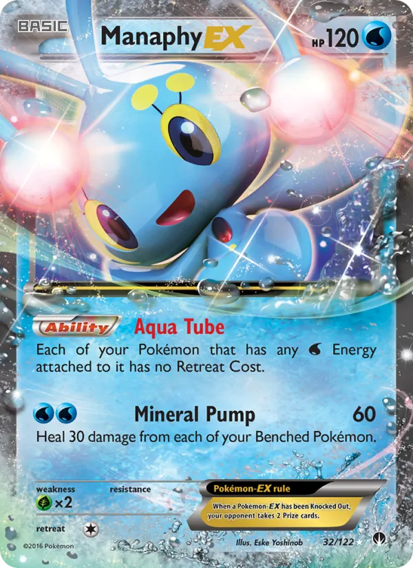 Manaphy EX 32/122 BREAKpoint