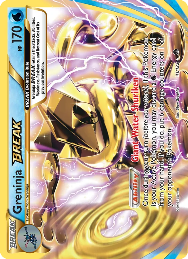 Greninja BREAK 41/122 BREAKpoint