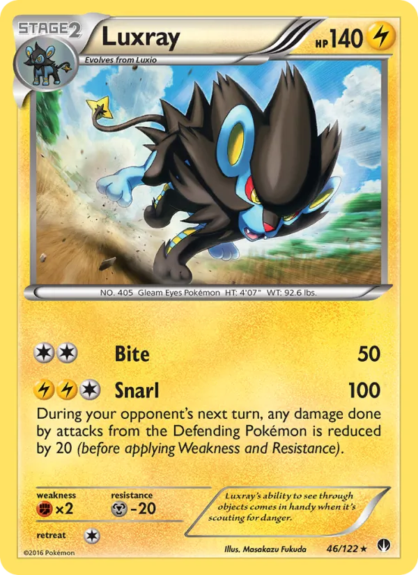 Luxray 46/122 BREAKpoint