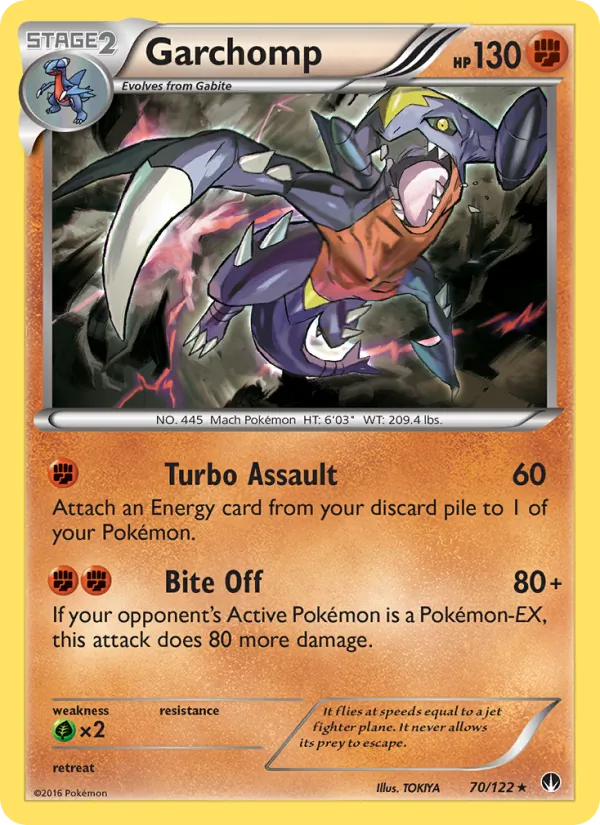 Garchomp 70/122 BREAKpoint